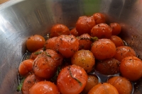 Auberginen-Tomaten-Salat - Zahluk